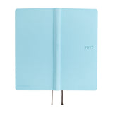 Kalendarz Tygodniowy 2027 Hobonichi Techo Weeks Mega | Colors: Sea Glass | Edycja angielska