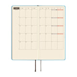 2027 Weekly Calendar Hobonichi Techo Weeks | Colors: Sea Glass | English Edition