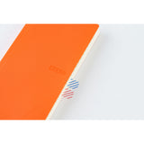 Kalendarz Tygodniowy 2027 Hobonichi Techo Weeks Mega | Sneaker: Mandarin Orange | Edycja angielska