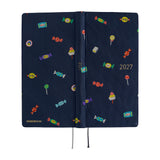 Kalendarz Tygodniowy 2027 Hobonichi Techo Weeks Mega | Bow & Tie: Candy Dream | Edycja angielska