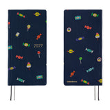 Kalendarz Tygodniowy 2027 Hobonichi Techo Weeks Mega | Bow & Tie: Candy Dream | Edycja angielska