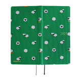 Kalendarz Tygodniowy 2027 Hobonichi Techo Weeks Mega | Bow & Tie: Sheep Sheep Sheep | Edycja angielska