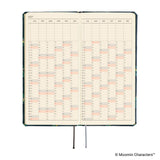 Kalendarz Tygodniowy 2027 Hobonichi Techo Weeks | Moomin: A Day in the Life of Snufkin | Edycja angielska