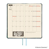 Kalendarz Tygodniowy 2027 Hobonichi Techo Weeks | Moomin: A Day in the Life of Snufkin | Edycja japońska