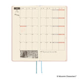 Kalendarz Tygodniowy 2027 Hobonichi Techo Weeks | Moomin: At the Table | Edycja japońska