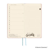 Kalendarz Tygodniowy 2027 Hobonichi Techo Weeks | Moomin: At the Table | Edycja japońska