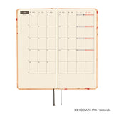 Kalendarz Tygodniowy 2027 Hobonichi Techo Weeks | MOTHER: Mr. Saturn Pattern | Edycja angielska