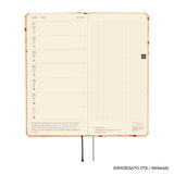 Kalendarz Tygodniowy 2027 Hobonichi Techo Weeks | MOTHER: Mr. Saturn Pattern | Edycja angielska