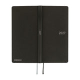 Kalendarz Tygodniowy 2027 Hobonichi Techo Weeks | Paper Series: Black Argyle | Edycja angielska
