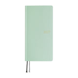 Kalendarz Tygodniowy 2027 Hobonichi Techo Weeks | Paper Series: Frosty Jade | Edycja angielska