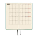 Kalendarz Tygodniowy 2027 Hobonichi Techo Weeks | Paper Series: Frosty Jade | Edycja angielska