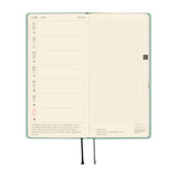 Kalendarz Tygodniowy 2027 Hobonichi Techo Weeks | Paper Series: Frosty Jade | Edycja angielska