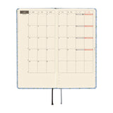 Kalendarz Tygodniowy 2027 Hobonichi Techo Weeks | Shirt Fabric: Graph Plaid | Edycja angielska