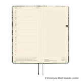 Kalendarz Tygodniowy 2027 Hobonichi Techo Weeks | V&A Series: Leicester | Edycja angielska
