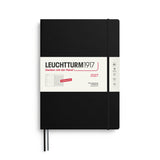 Weekly Planner 2027 Leuchtturm1917 Horizontal Master A4+ | Black