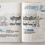 PRESALE: Aura Estelle Magnet 2027 Vertical Weekly Calendar | A5
