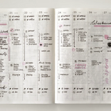 PRESALE: Aura Estelle Magnet 2027 Vertical Weekly Calendar | A5