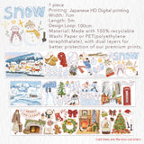 Taśma Washi Pre-Cut | Zimowy szept