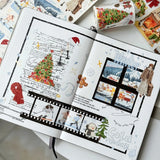 Taśma Washi Pre-Cut | Zimowy szept