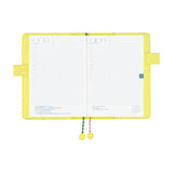 Okładka na kalendarz Hobonichi Techo A5 | mina perhonen: skyful (Yellow)
